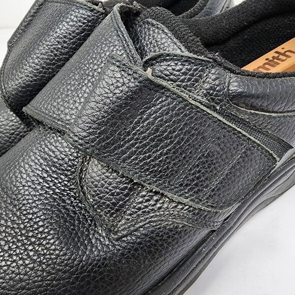 Orthofeet 510 Broadway Mens Size 12 D Black Leather Orthopedic Arch Support Shoe - Picture 7 of 7